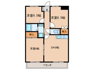 サングリ－ンの物件間取画像